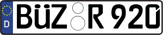 BÜZ-R920