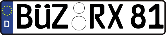 BÜZ-RX81