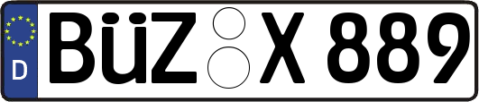 BÜZ-X889