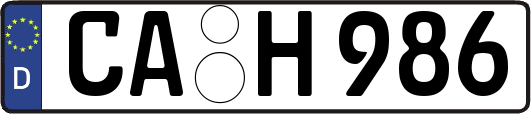 CA-H986