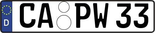 CA-PW33