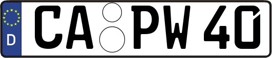CA-PW40