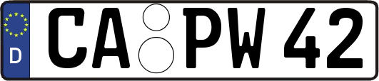 CA-PW42