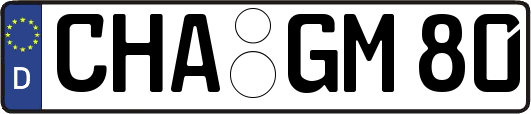 CHA-GM80