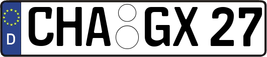 CHA-GX27