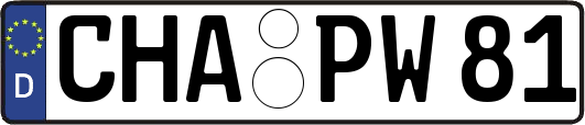 CHA-PW81