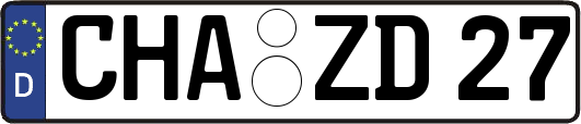 CHA-ZD27
