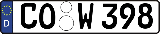 CO-W398