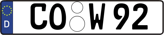 CO-W92