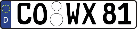 CO-WX81