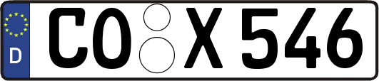 CO-X546