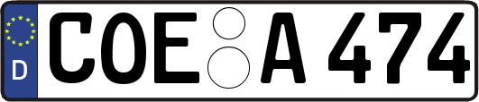COE-A474