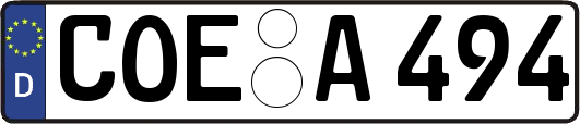 COE-A494