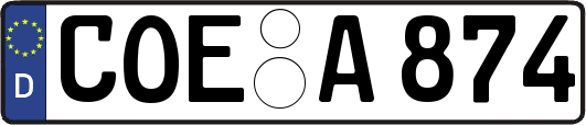 COE-A874