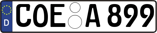 COE-A899