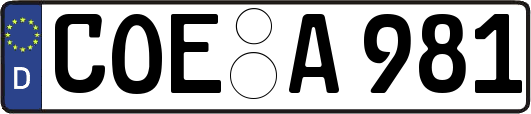 COE-A981