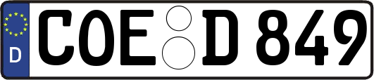 COE-D849