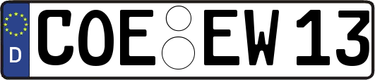 COE-EW13