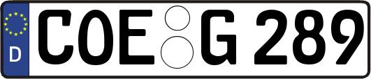 COE-G289