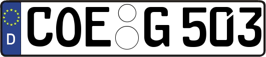 COE-G503