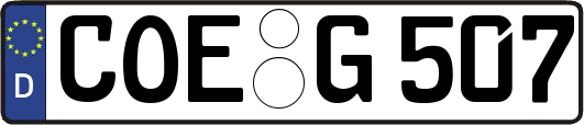 COE-G507