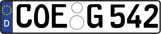 COE-G542