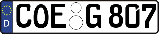 COE-G807
