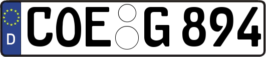 COE-G894