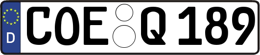 COE-Q189