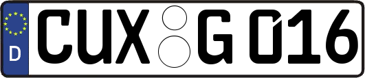 CUX-G016