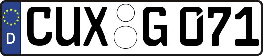 CUX-G071