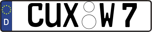 CUX-W7