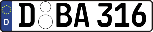 D-BA316