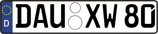 DAU-XW80