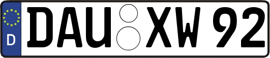 DAU-XW92