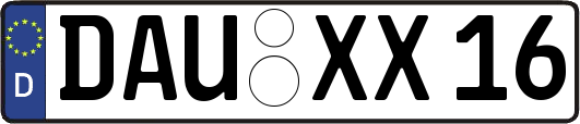 DAU-XX16