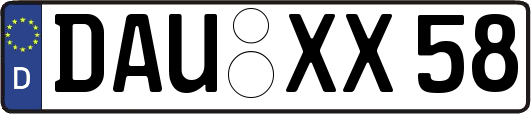 DAU-XX58