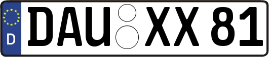 DAU-XX81