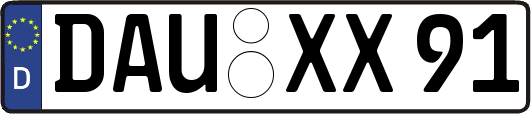 DAU-XX91