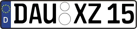 DAU-XZ15