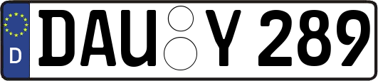 DAU-Y289