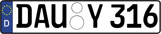 DAU-Y316
