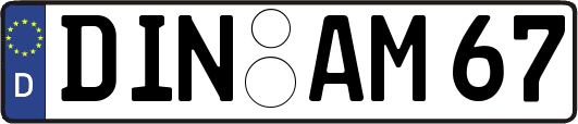 DIN-AM67