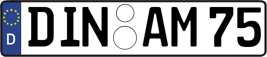 DIN-AM75