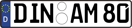 DIN-AM80