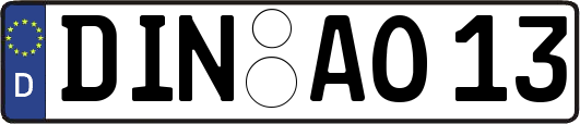 DIN-AO13