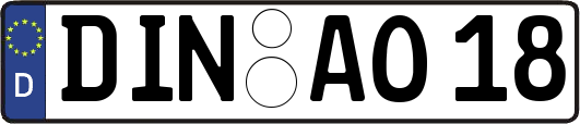 DIN-AO18