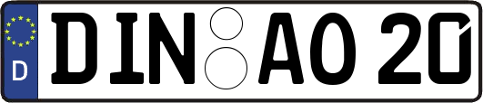 DIN-AO20