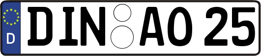 DIN-AO25