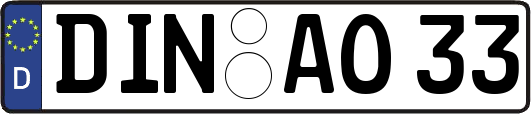 DIN-AO33